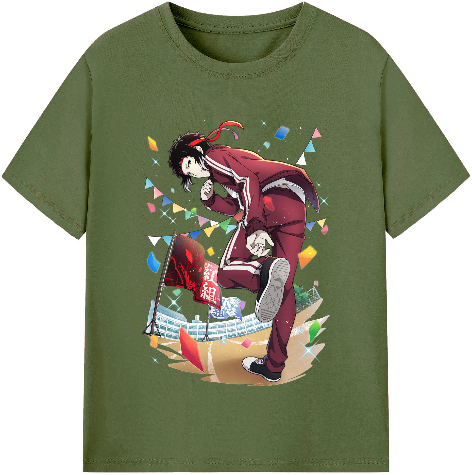 （画像用） 文豪ストレイドッグス Bungo Stray Dogs 綿100％半袖Tシャツ（フロントプリント）